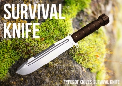 TYPES OF KNIVES-SURVIVAL KNIFE